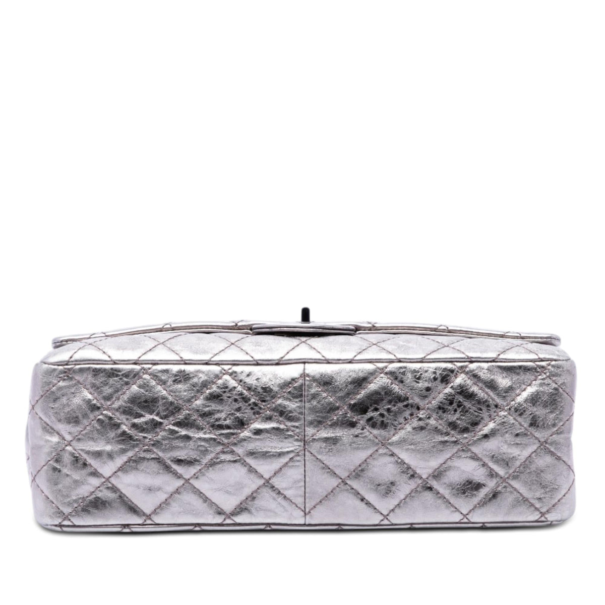 Chanel Quilted Metallic Aged Calfskin Reissue 2.55 Double Flap 226