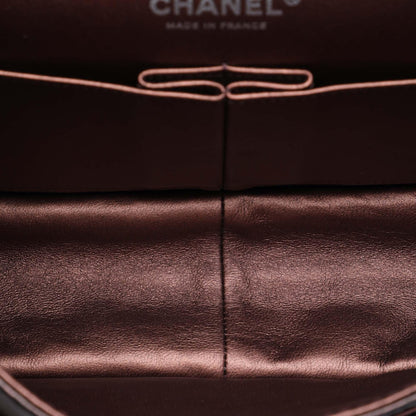 Chanel Quilted Metallic Aged Calfskin Reissue 2.55 Double Flap 226