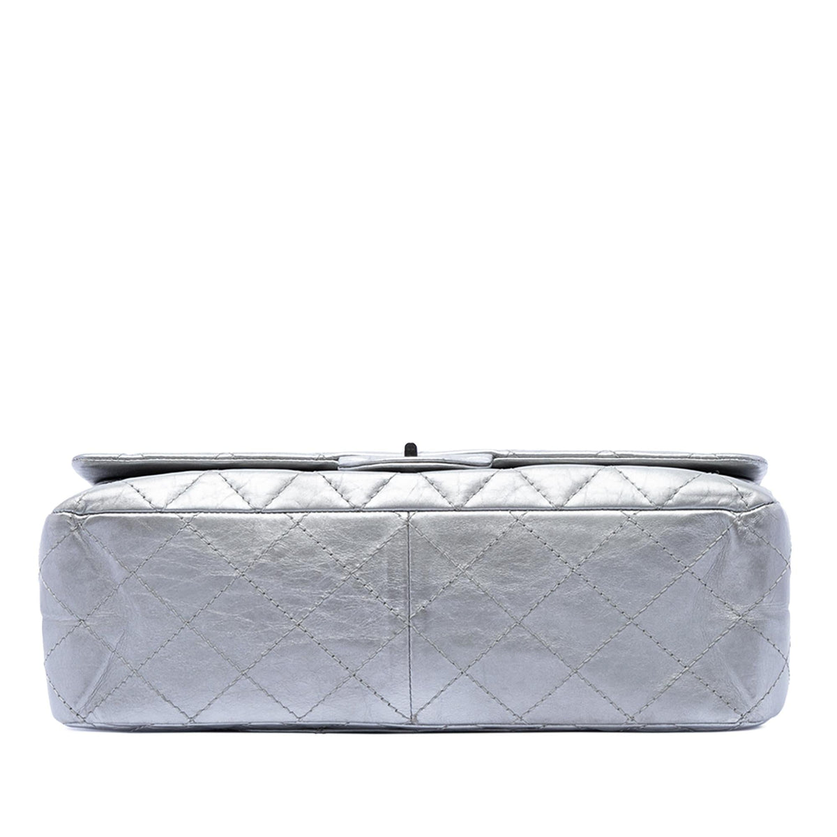 Chanel Quilted Metallic Aged Calfskin Reissue 2.55 Double Flap 227