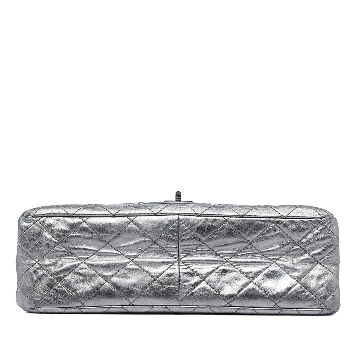 Chanel Quilted Metallic Aged Calfskin Reissue 2.55 Double Flap 227