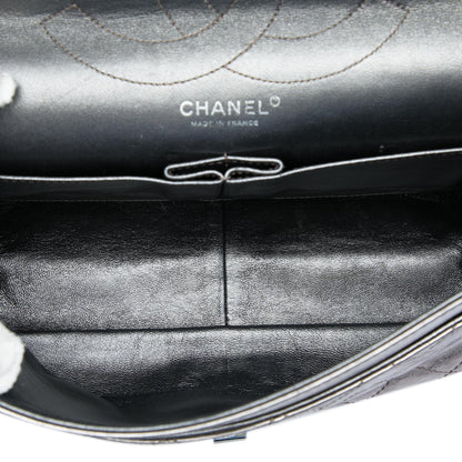 Chanel Quilted Metallic Aged Calfskin Reissue 2.55 Double Flap 227