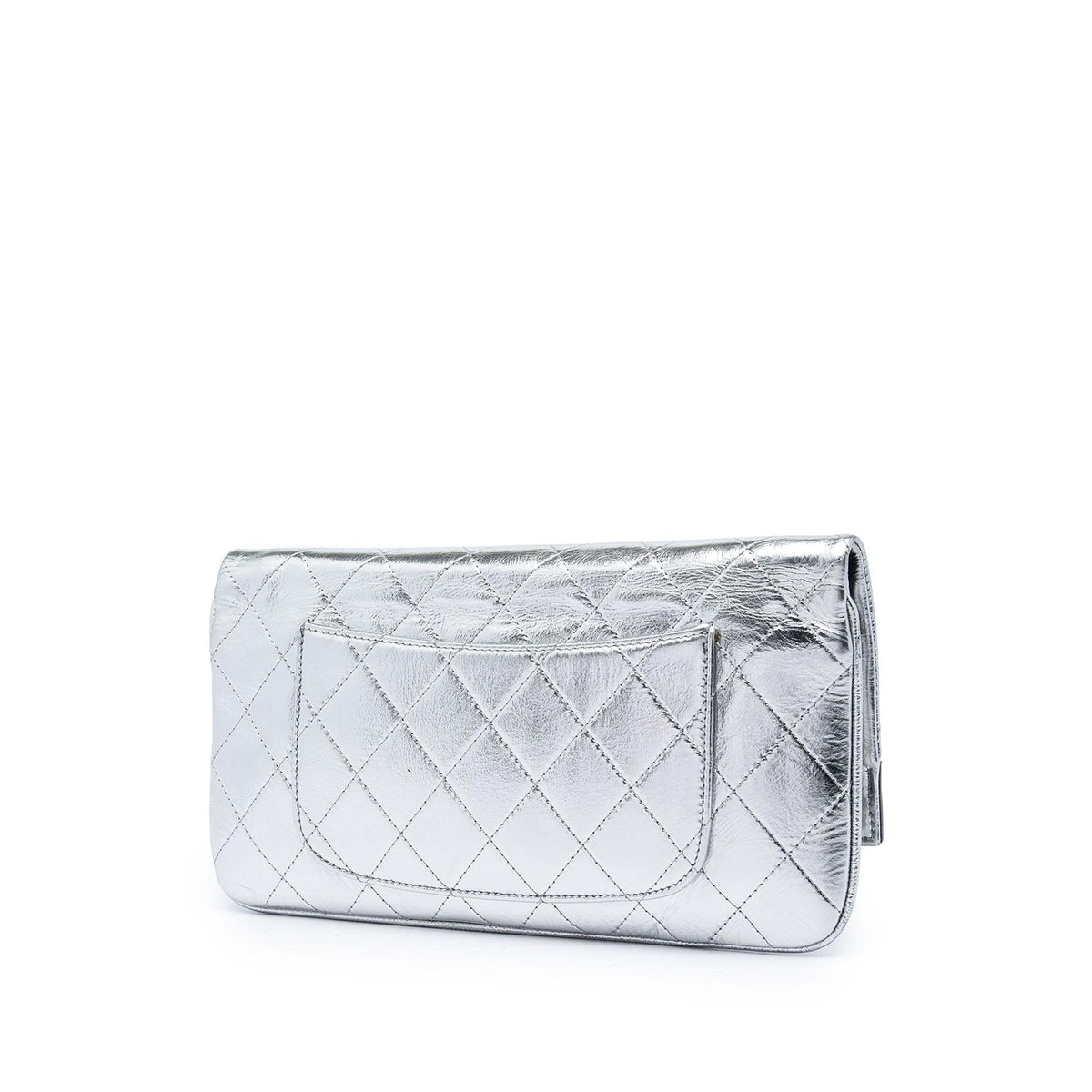 Chanel Quilted Metallic Calfskin 31 Clutch