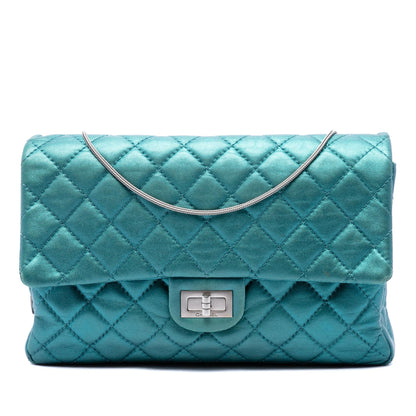 Chanel Quilted Metallic Calfskin Reissue 2.55 Flap 226