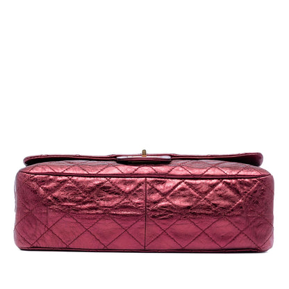 Chanel Quilted Metallic Lambskin Reissue 2.55 Double Flap 227