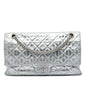 Chanel Quilted Metallic Striped Aged Calfskin Reissue 2.55 Double Flap 226