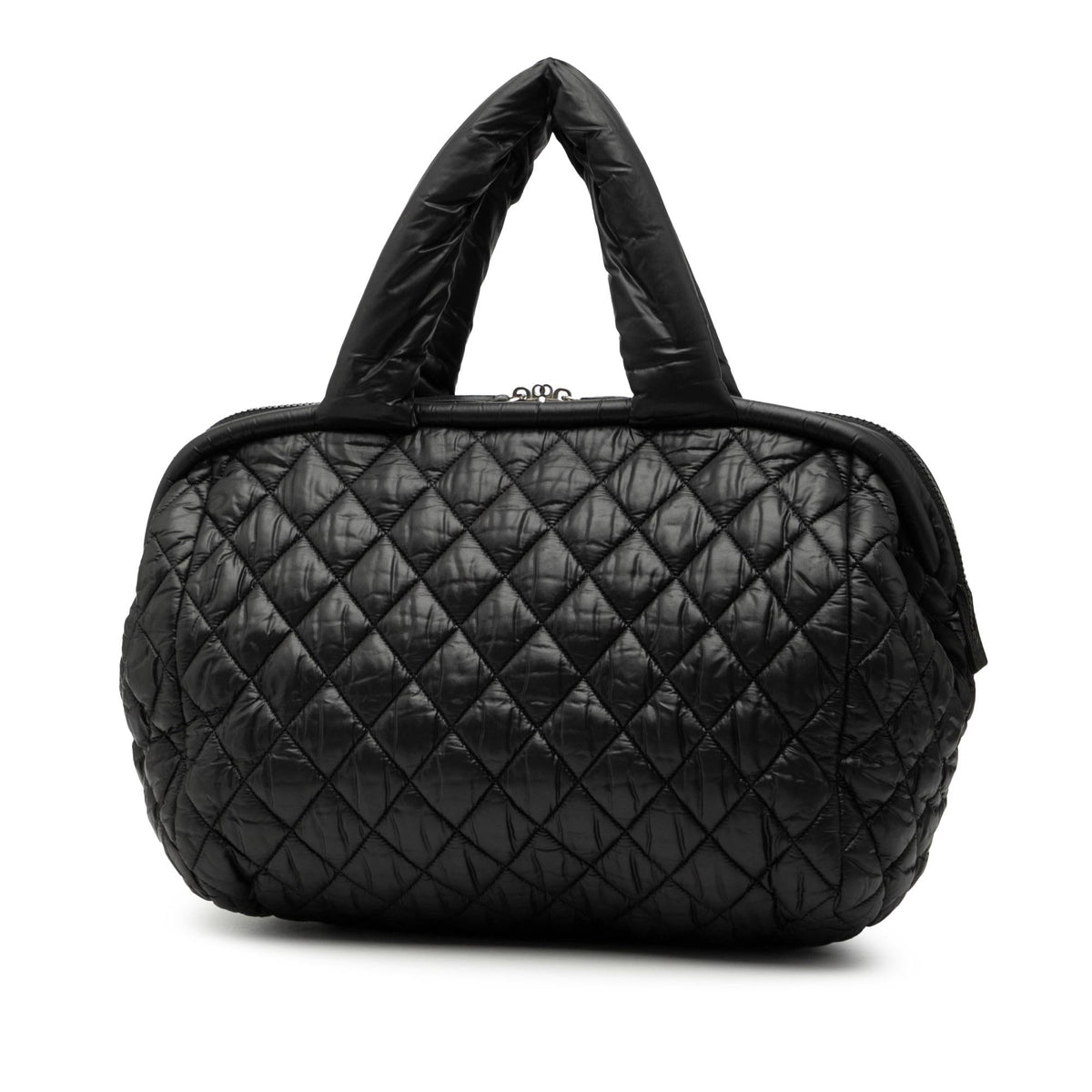 Chanel Quilted Nylon Coco Cocoon Bowling Bag