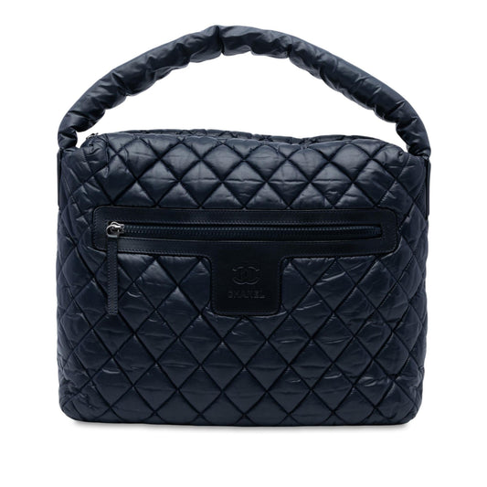 Chanel Quilted Nylon Coco Cocoon Hobo