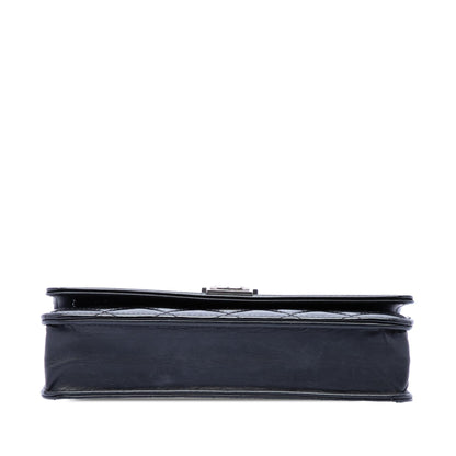 Chanel Quilted Patent Boy Wallet on Chain