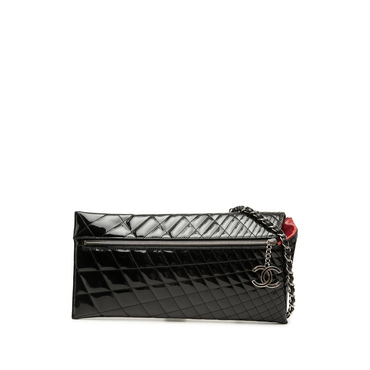 Chanel Quilted Patent Geometric Kaleidoscope Shoulder Bag