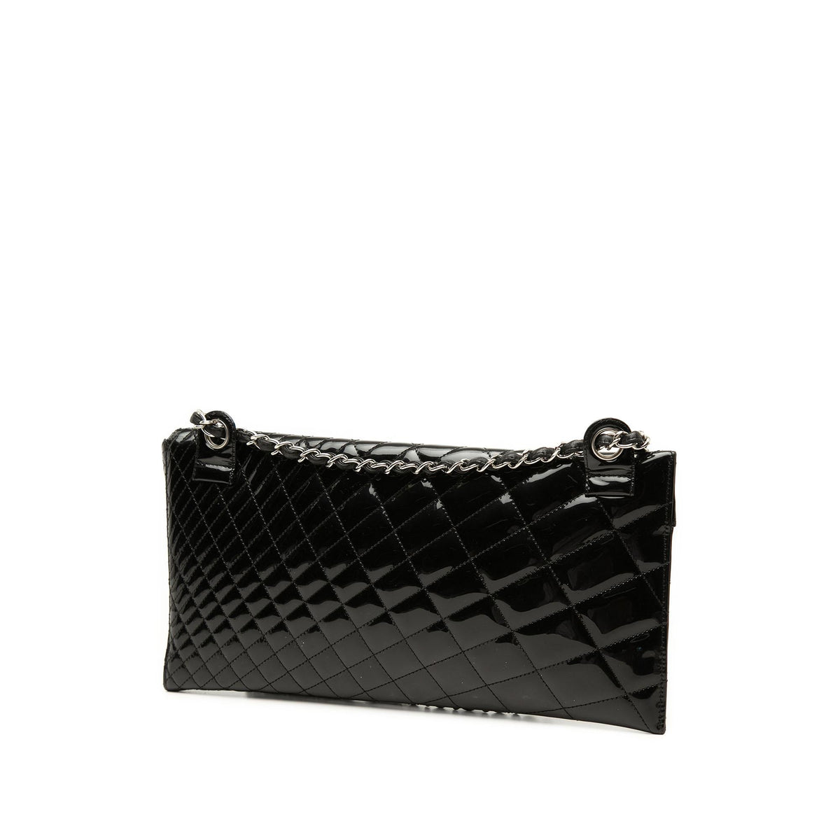 Chanel Quilted Patent Geometric Kaleidoscope Shoulder Bag
