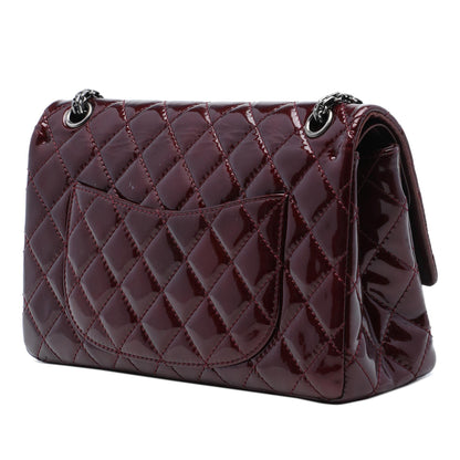 Chanel Quilted Patent Reissue 2.55 Double Flap 226