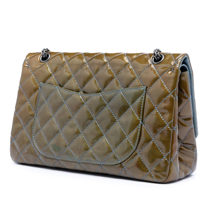 Chanel Quilted Patent Reissue 2.55 Double Flap 227