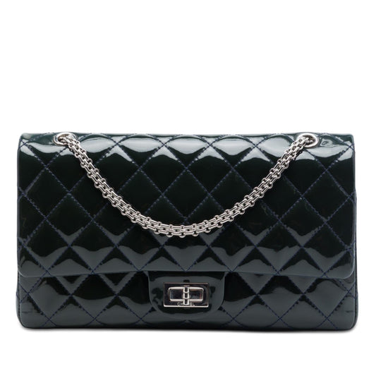 Chanel Quilted Patent Reissue 2.55 Double Flap 227