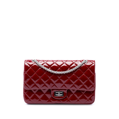 Chanel Quilted Patent Reissue 2.55 Double Flap 227