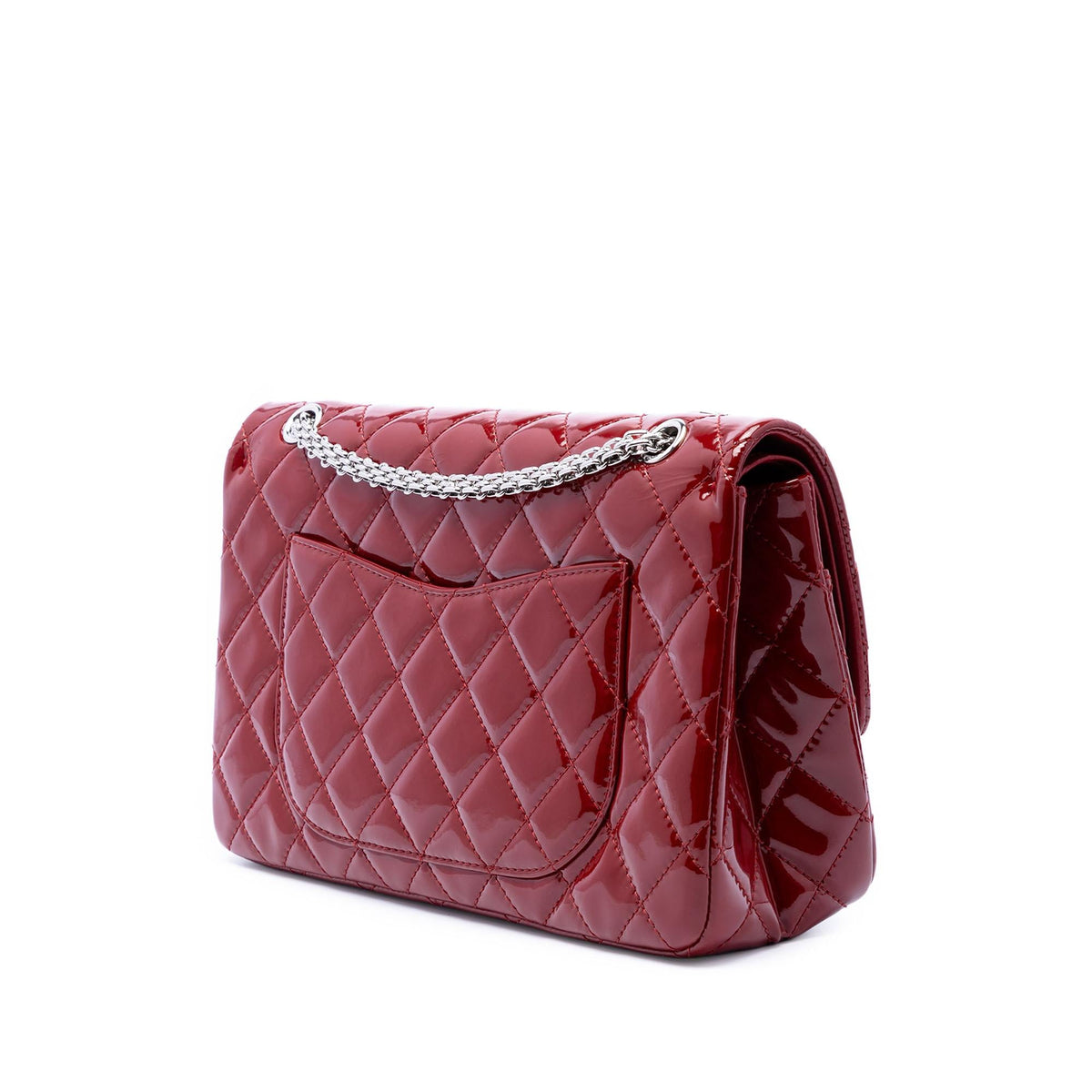 Chanel Quilted Patent Reissue 2.55 Double Flap 227