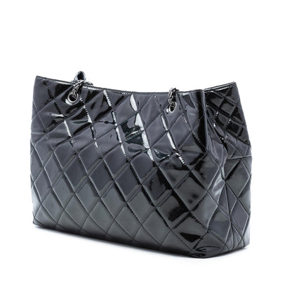 Chanel Quilted Patent Reissue 2.55 Tote