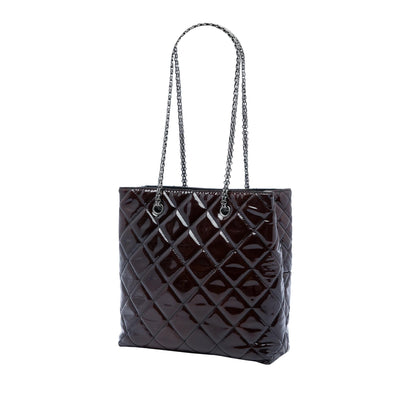 Chanel Quilted Patent Reissue 2.55 Tote