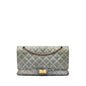 Chanel Quilted Shimmering Denim Reissue 2.55 Double Flap 227