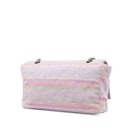 Chanel Quilted Tweed Reissue 2.55 Single Flap 225