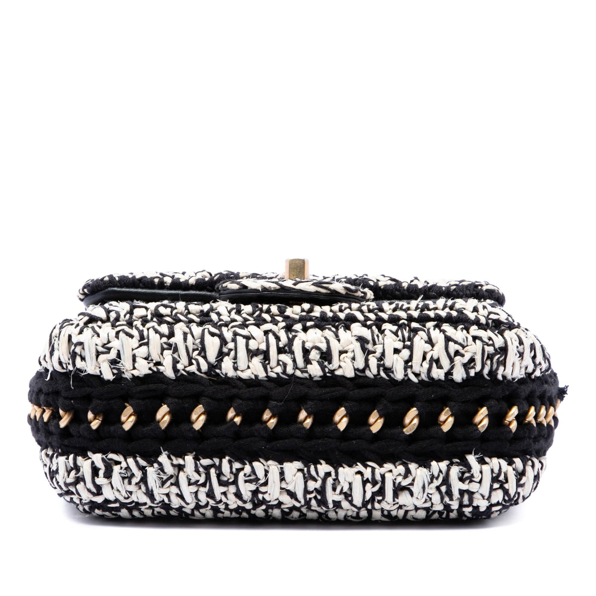 Chanel Raffia Braided with Love Flap