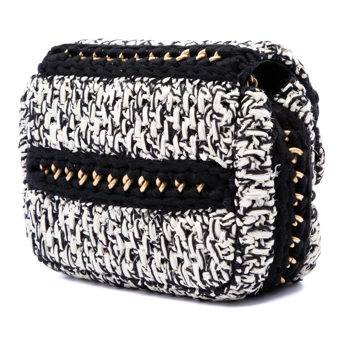 Chanel Raffia Braided with Love Flap