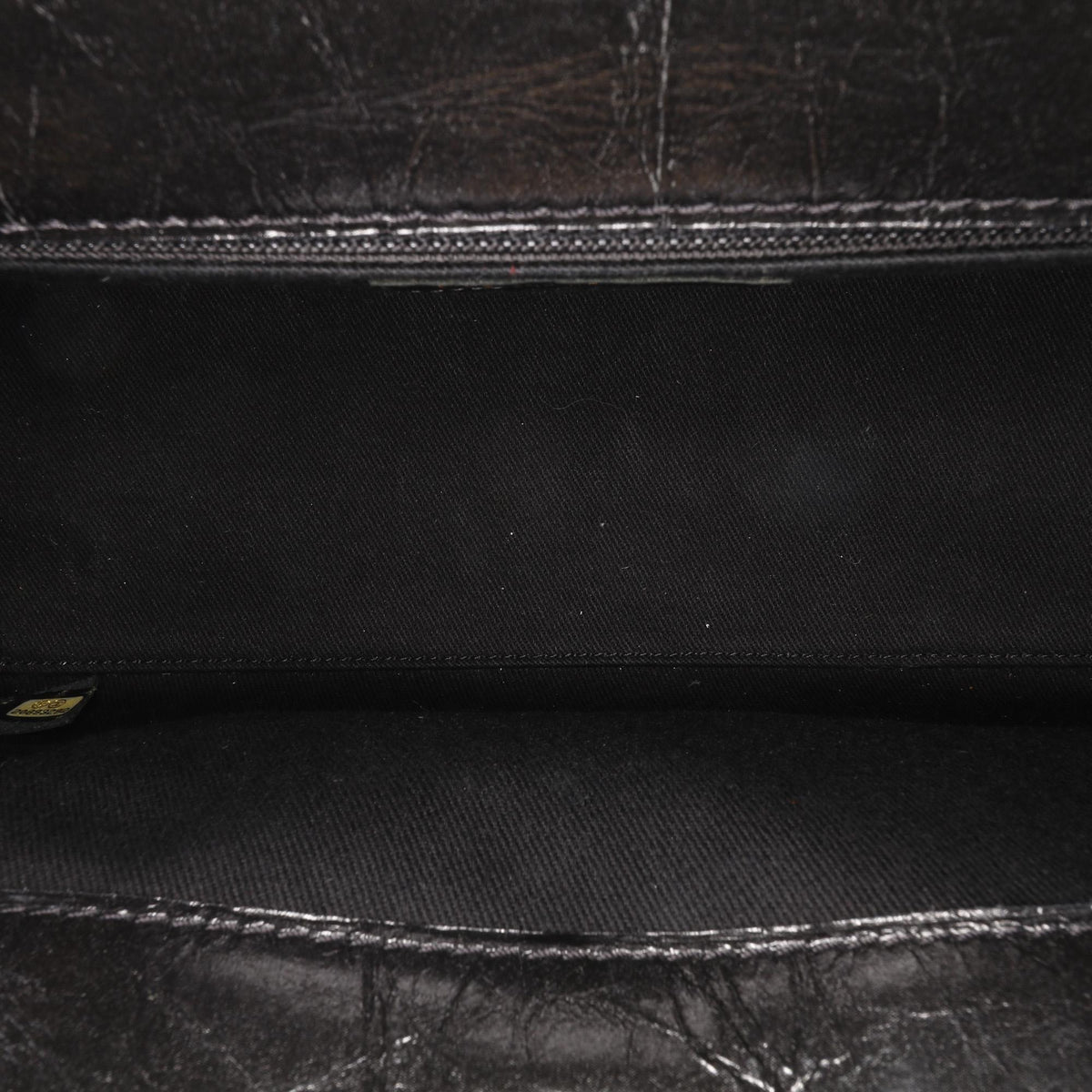 Chanel Reissue 2.55 Glazed Crackled Calfskin Shopping Bag