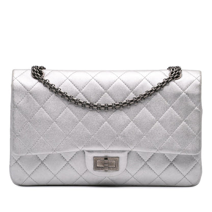 Chanel Reissue 2.55 Metallic Lambskin Double Flap 227