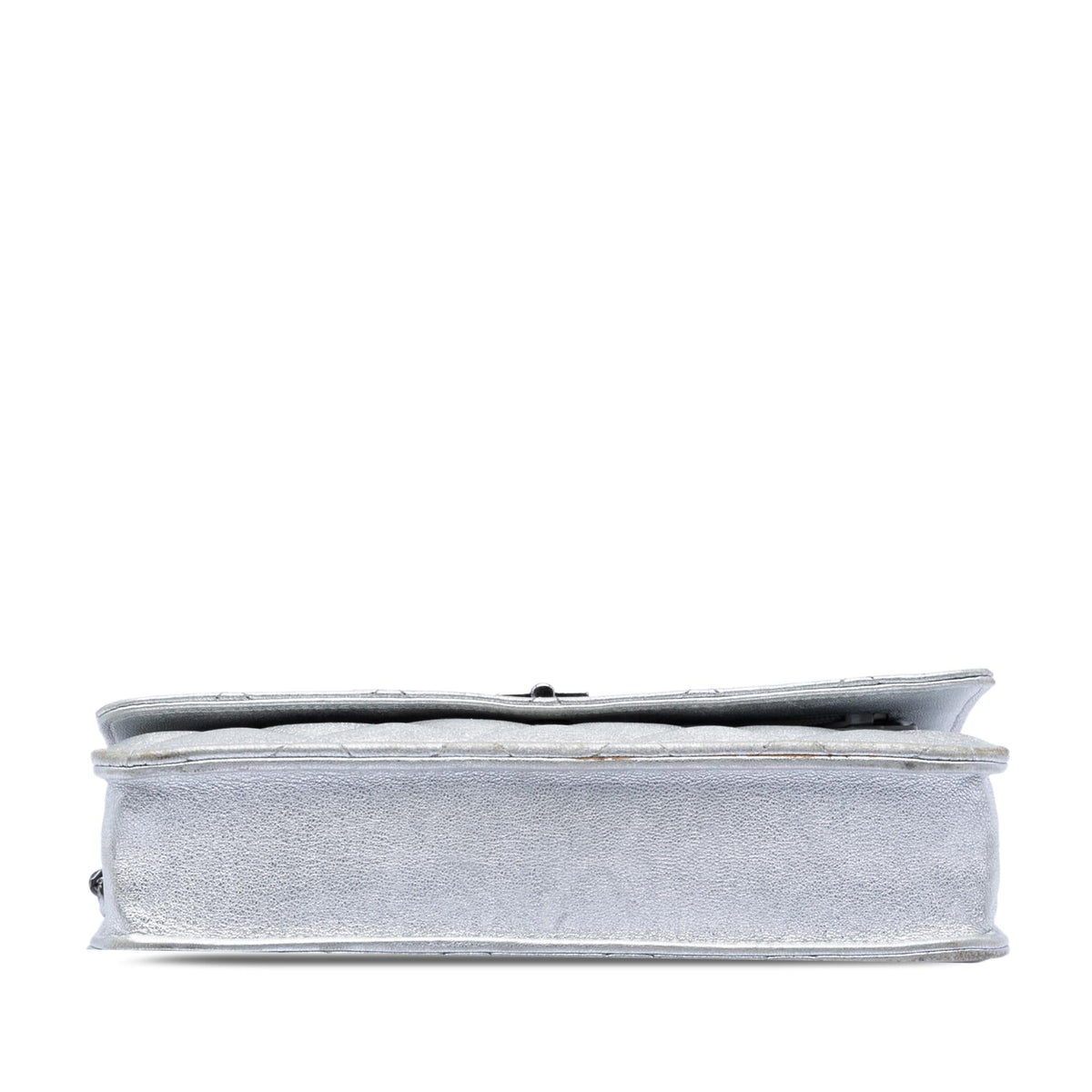 Chanel Reissue 2.55 Quilted Metallic Aged Calfskin Wallet on Chain