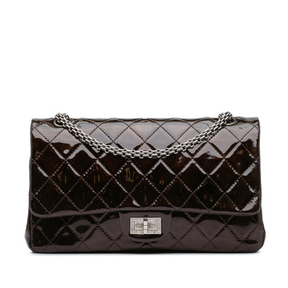 Chanel Reissue 2.55 Quilted Patent Double Flap 227
