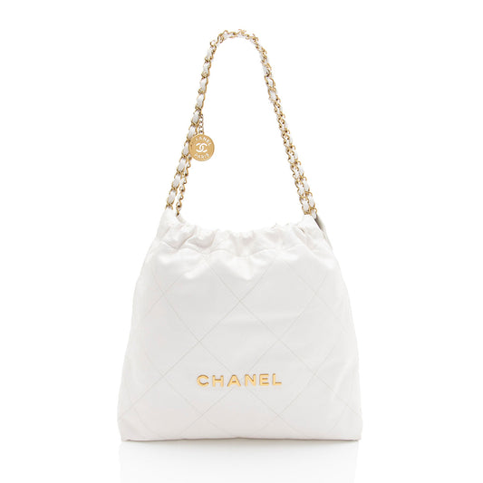 Chanel Shiny Calfskin Chanel 22 Medium Shoulder Bag