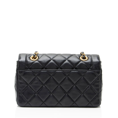 Chanel Shiny Lambskin Diana Mini Flap Bag