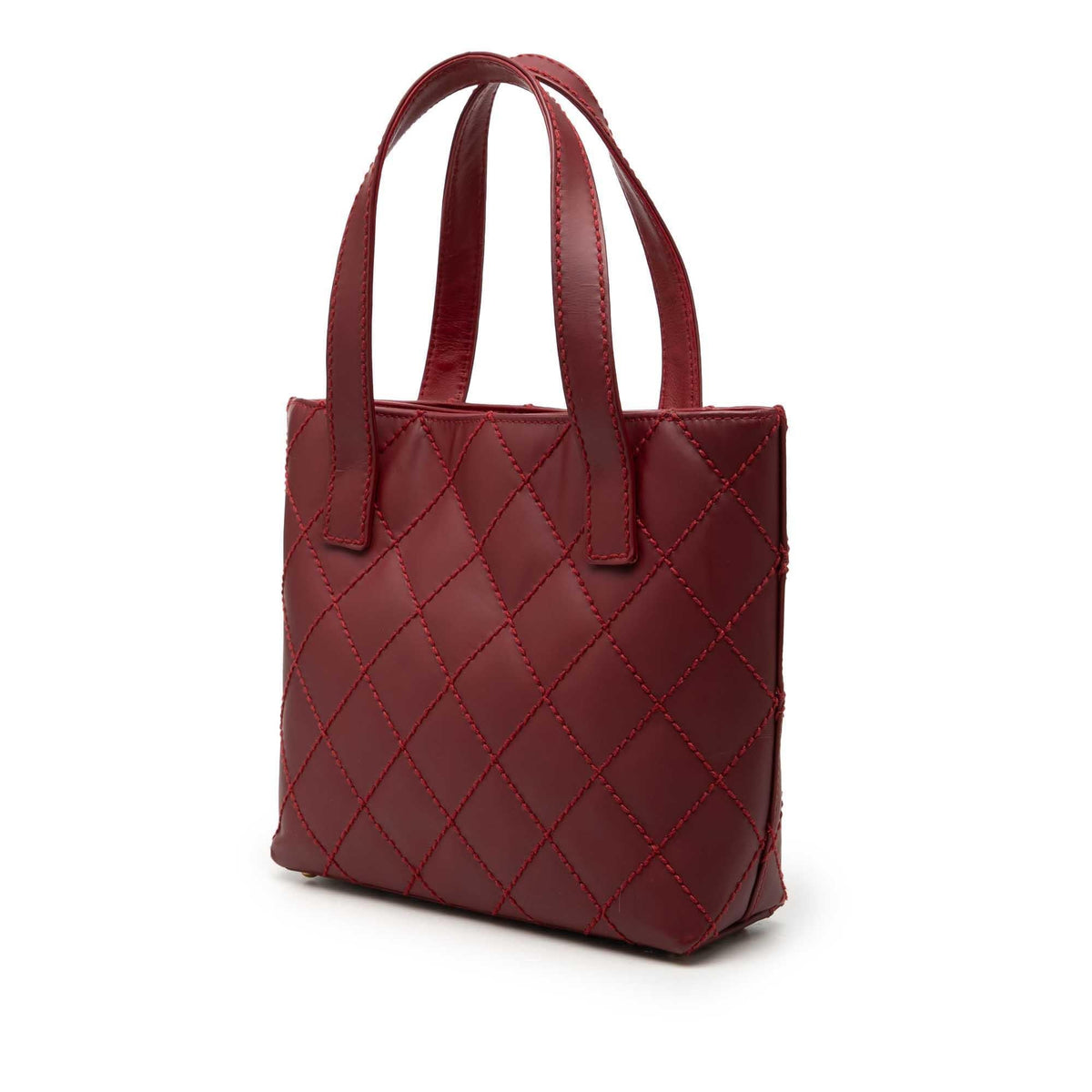 Chanel Small CC Calfskin Surpique Tote