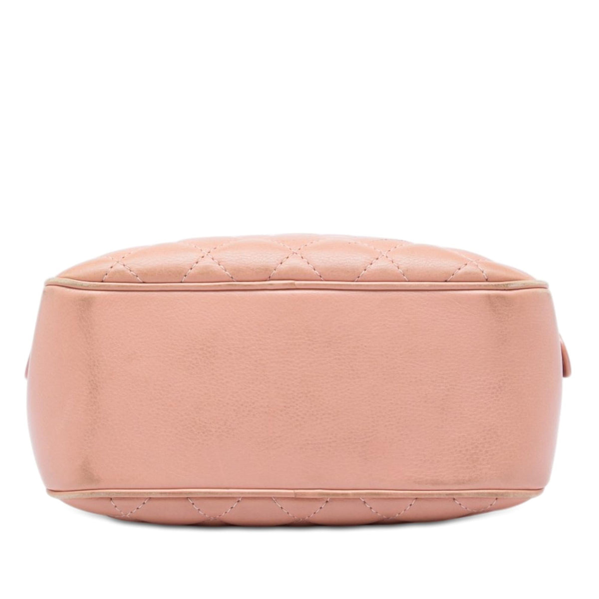 Chanel Small CC Quilted Calfskin Top Handle Vanity Case with Chain