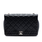 Chanel Small CC Quilted Lambskin Embossed Braid Single Flap