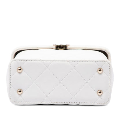 Chanel Small CC Quilted Lambskin Secret Box Bag