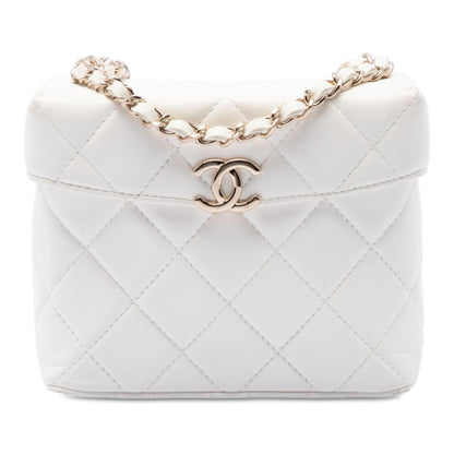 Chanel Small CC Quilted Lambskin Secret Box Bag