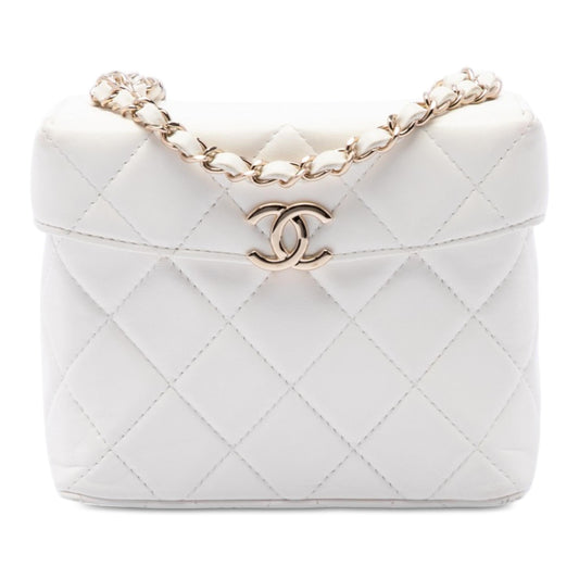 Chanel Small CC Quilted Lambskin Secret Box Bag