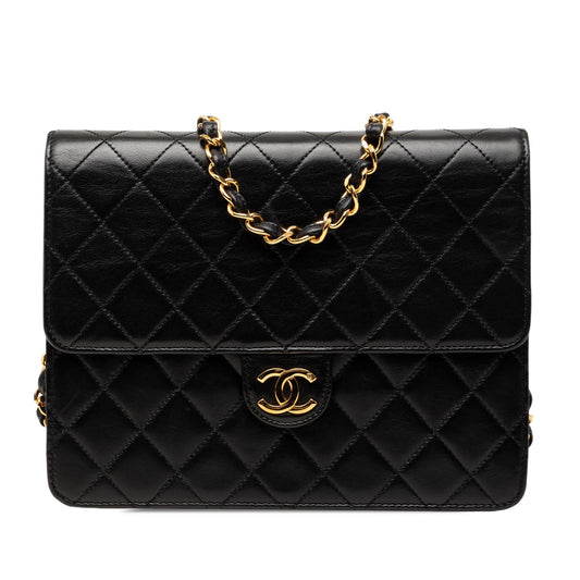 Chanel Small CC Quilted Lambskin Single Flap