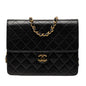 Chanel Small CC Quilted Lambskin Single Flap