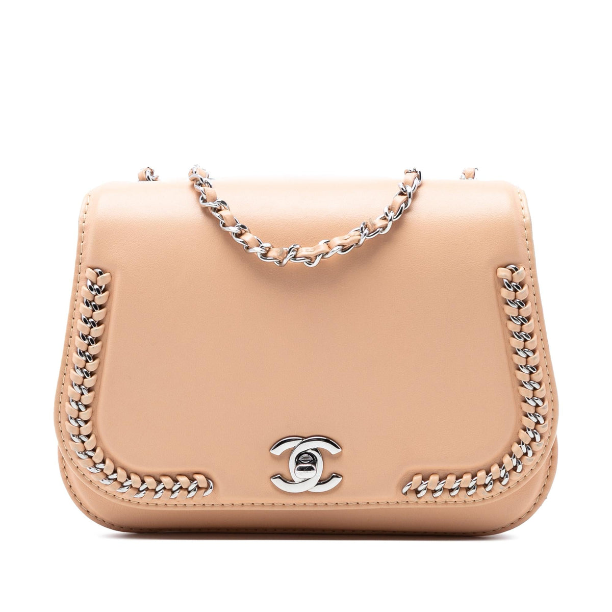 Chanel Small Calfskin Braided Chic Flap