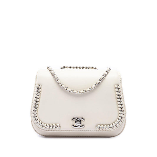 Chanel Small Calfskin Braided Chic Flap