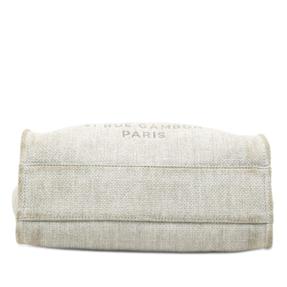 Chanel Small Canvas Deauville Tote