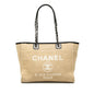 Chanel Small Canvas Deauville Tote