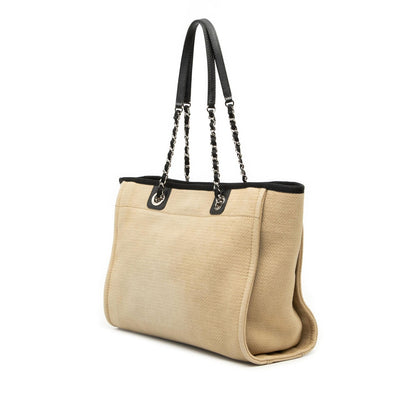 Chanel Small Canvas Deauville Tote