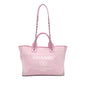 Chanel Small Canvas Deauville Tote