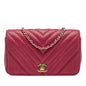 Chanel Small Chevron Iridescent Caviar Statement Flap