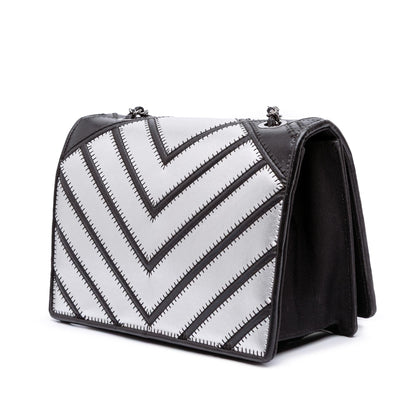 Chanel Small Chevron Lambskin Couture Flap