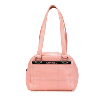 Chanel Small Choco Bar Caviar Shoulder Bag