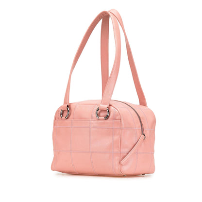 Chanel Small Choco Bar Caviar Shoulder Bag