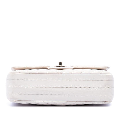 Chanel Small Classic Chevron Caviar Double Flap